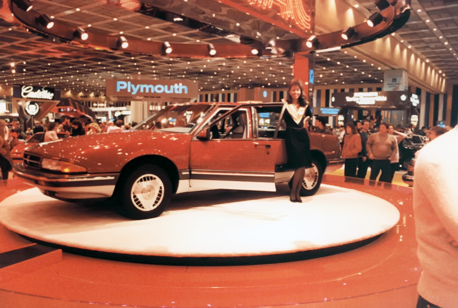 1987 Pontiac Bonneville on display