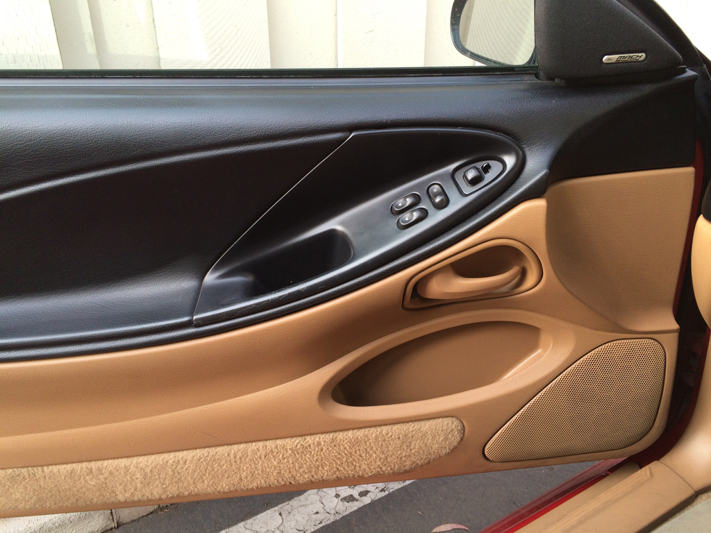 ford mustang interior door panel