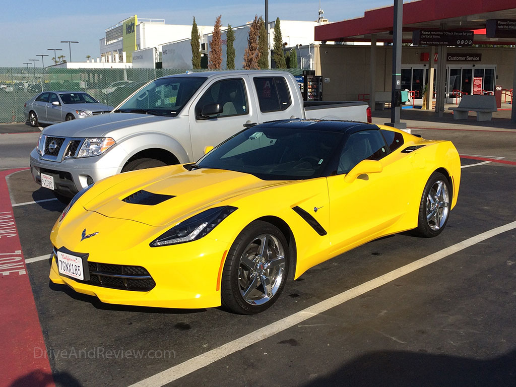 the corvette stingray I drove all across the country
