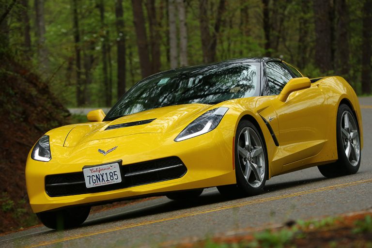 Driving the Tail of the Dragon in a C7 Corvette