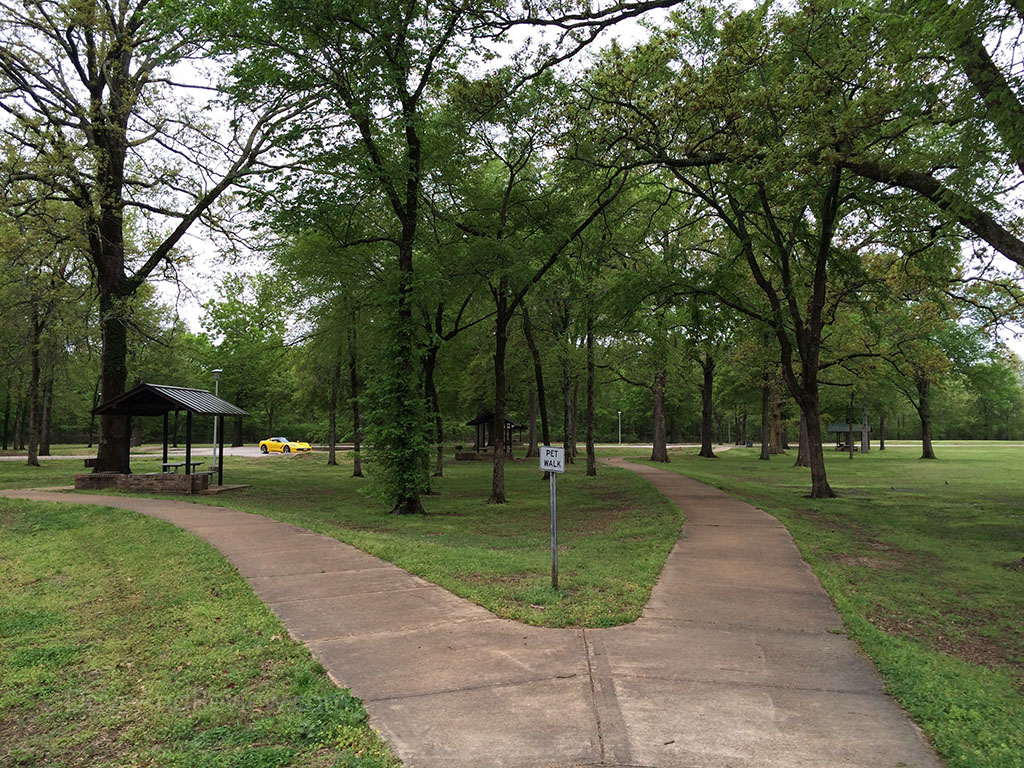 rest area along I-40 east