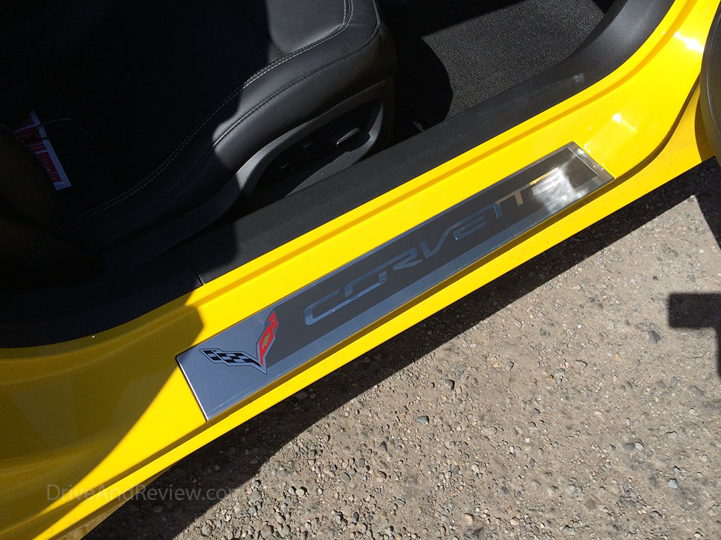 2015 corvette door sill plate