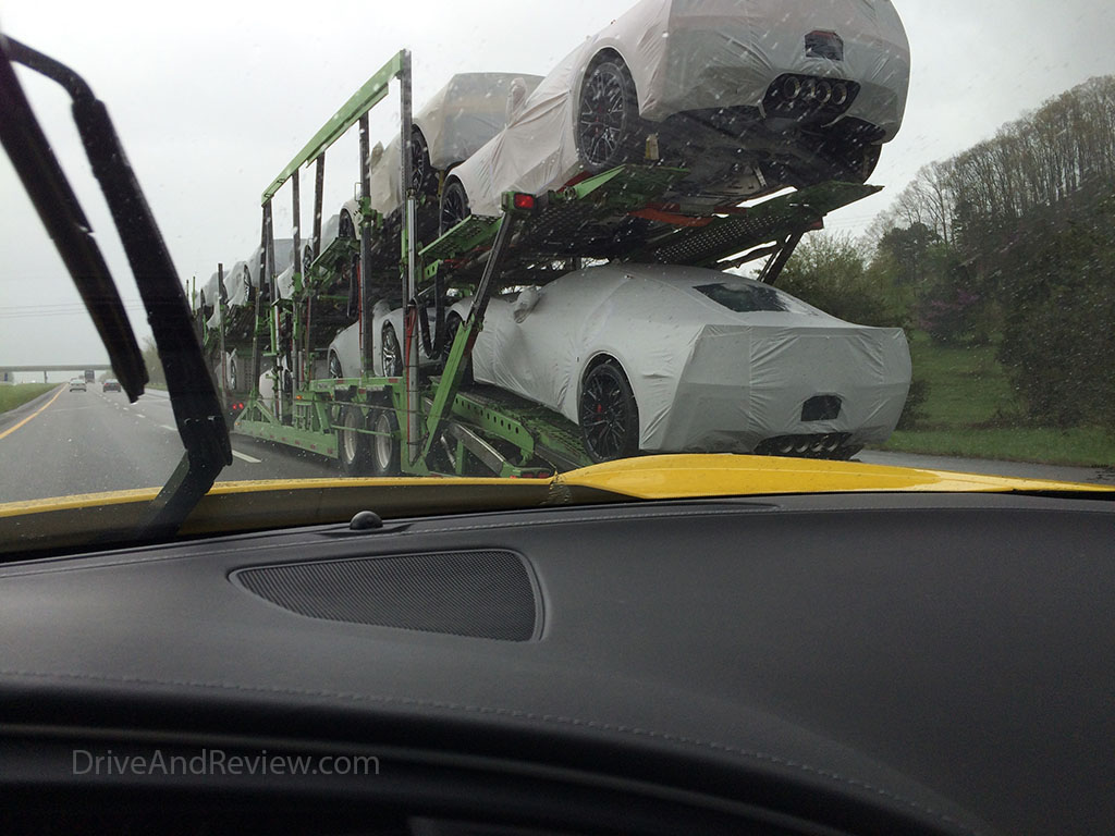 truck load of 2015 corvettes