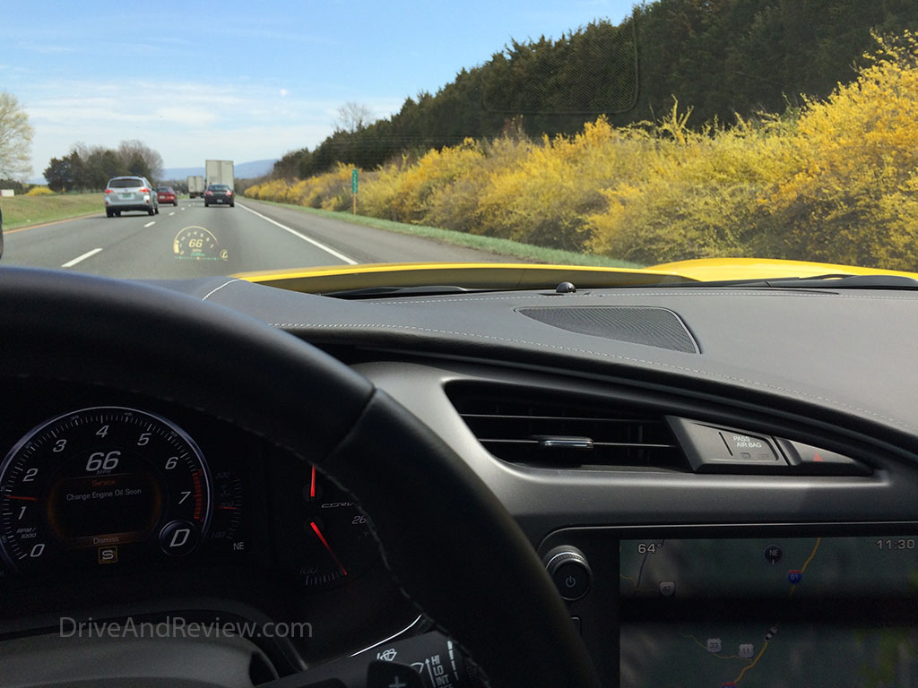 clear skies and blooming flowers I-81 north