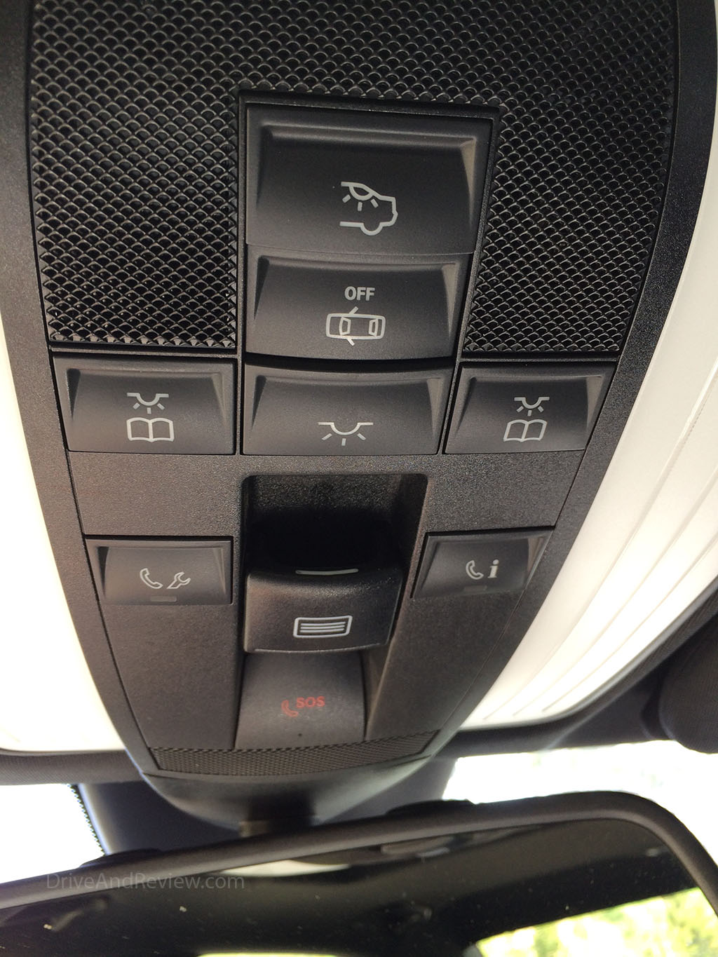 mercedes benz e350 overhead console