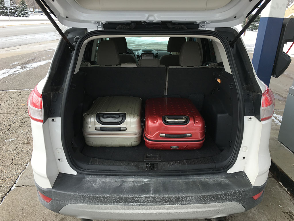 2015 ford escape cargo capacity