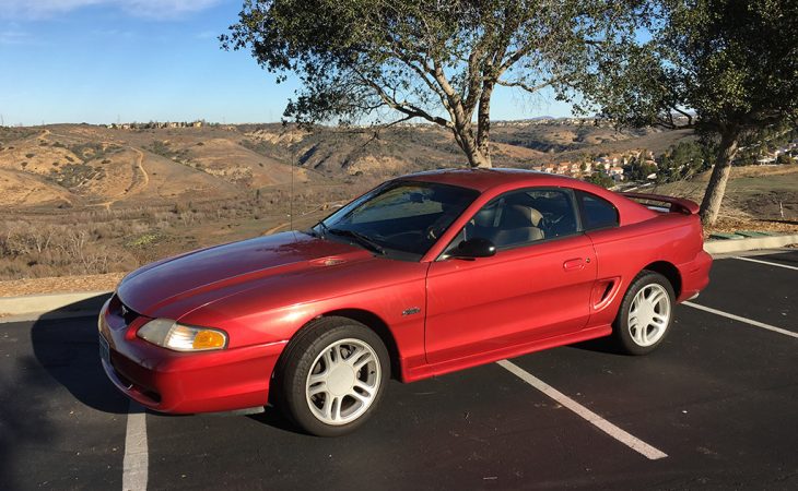 Rio Red 1996 Ford Mustang GT