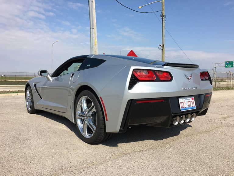 2016 chevy corvette silver