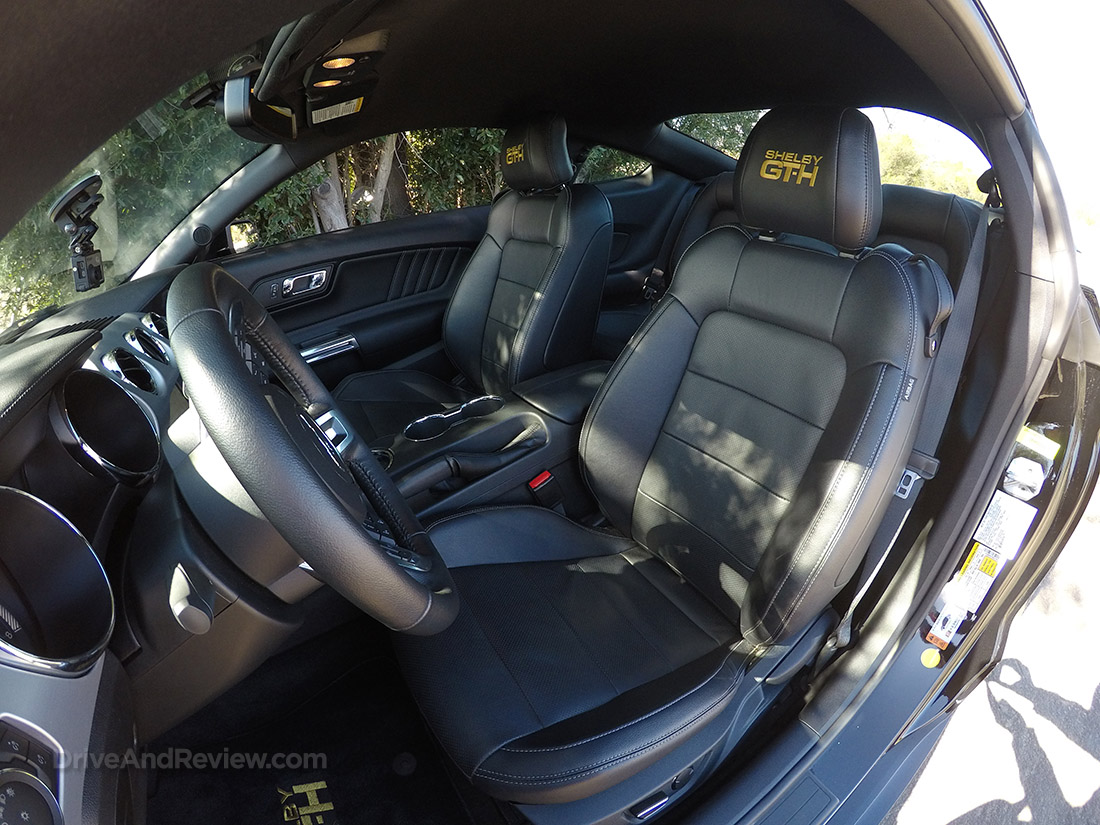 2016 Hertz Shelby GT-H seats