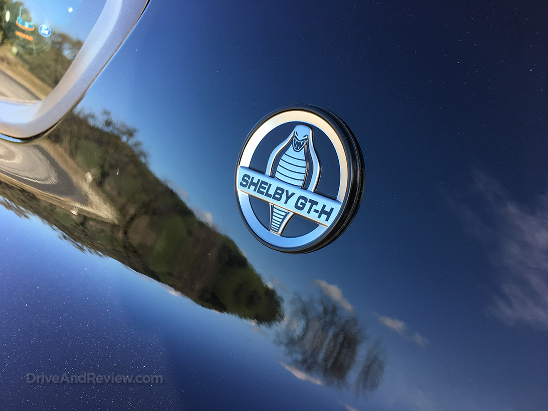 metal Shelby GT-H badges
