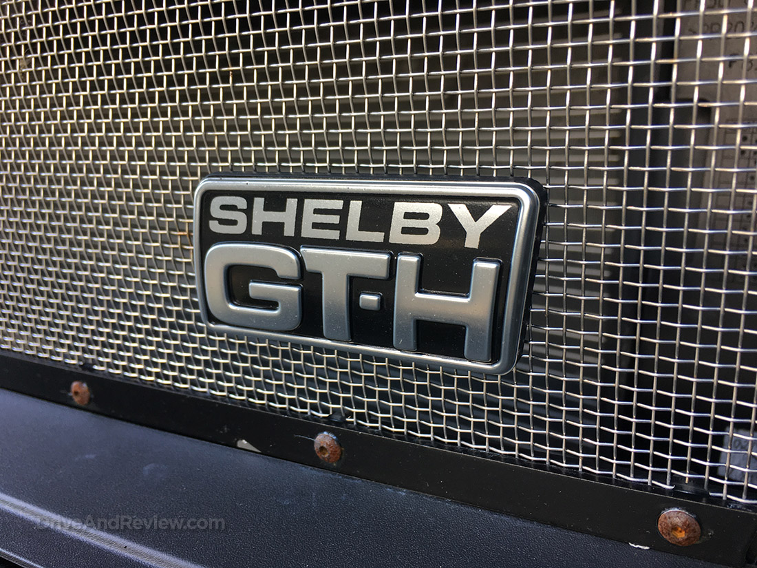 Shelby GT-H badge front grill