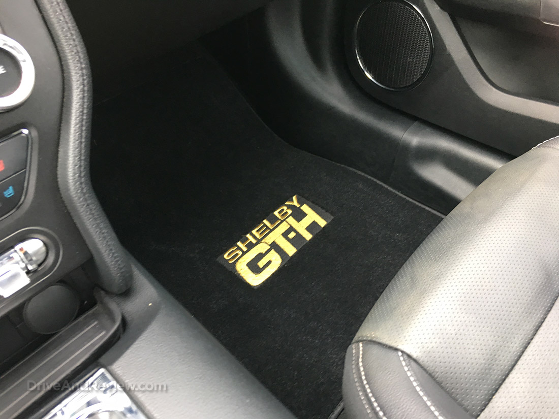 2016 Hertz Shelby GT-H floor mats