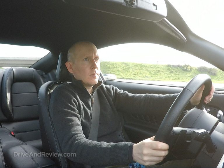 Driving a Shelby Mustang hertz