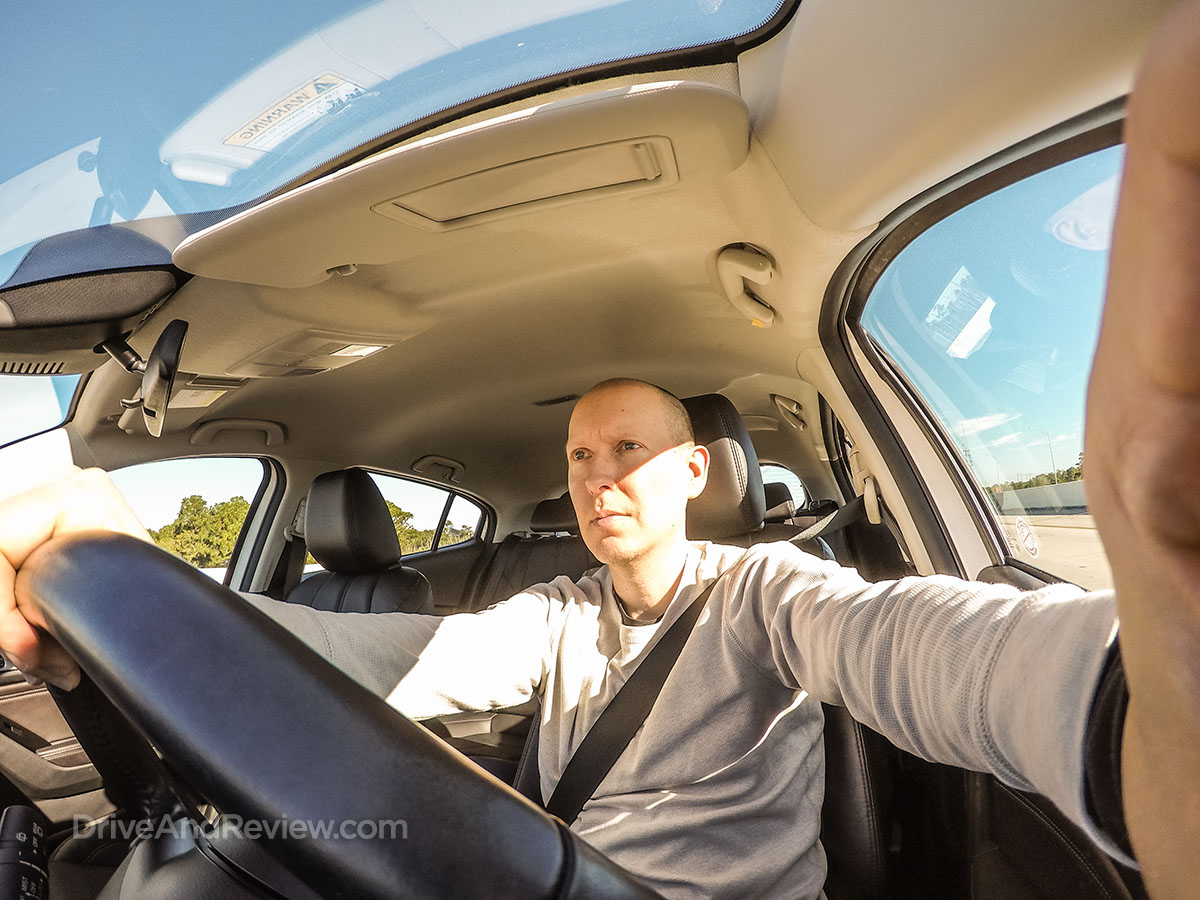 DriveAndReview selfie 2017 Mazda 3