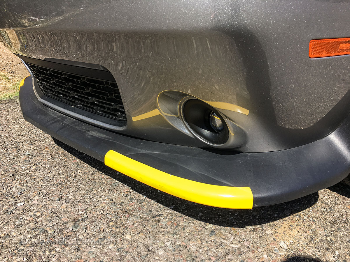 2018 dodge challenger diffuser protector