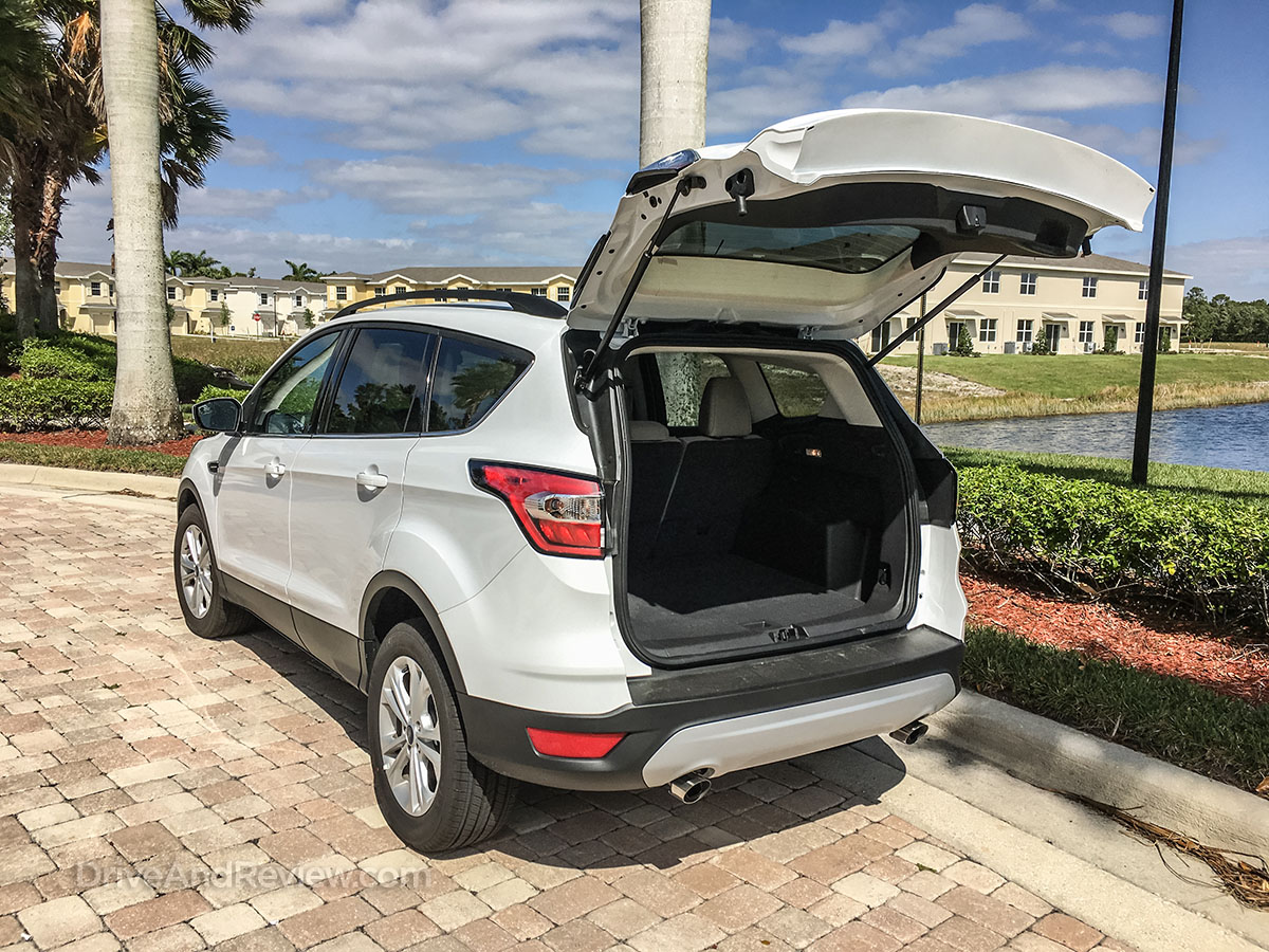 2018 ford escape rear cargo space