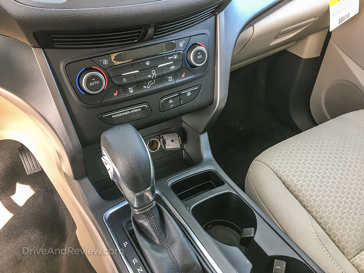 2018 Ford Escape Center console