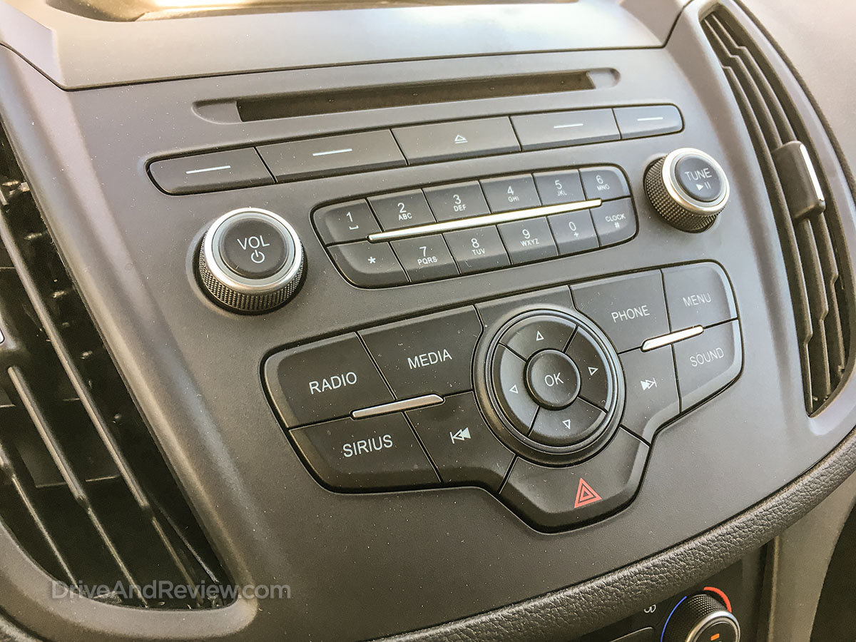 2018 ford escape entertainment system controls