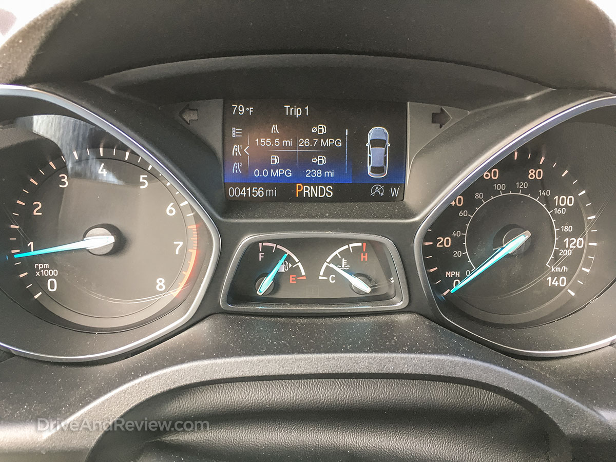 2018 ford escape gauge cluster