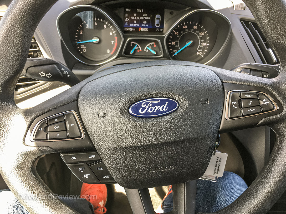 2018 ford escape steering wheel