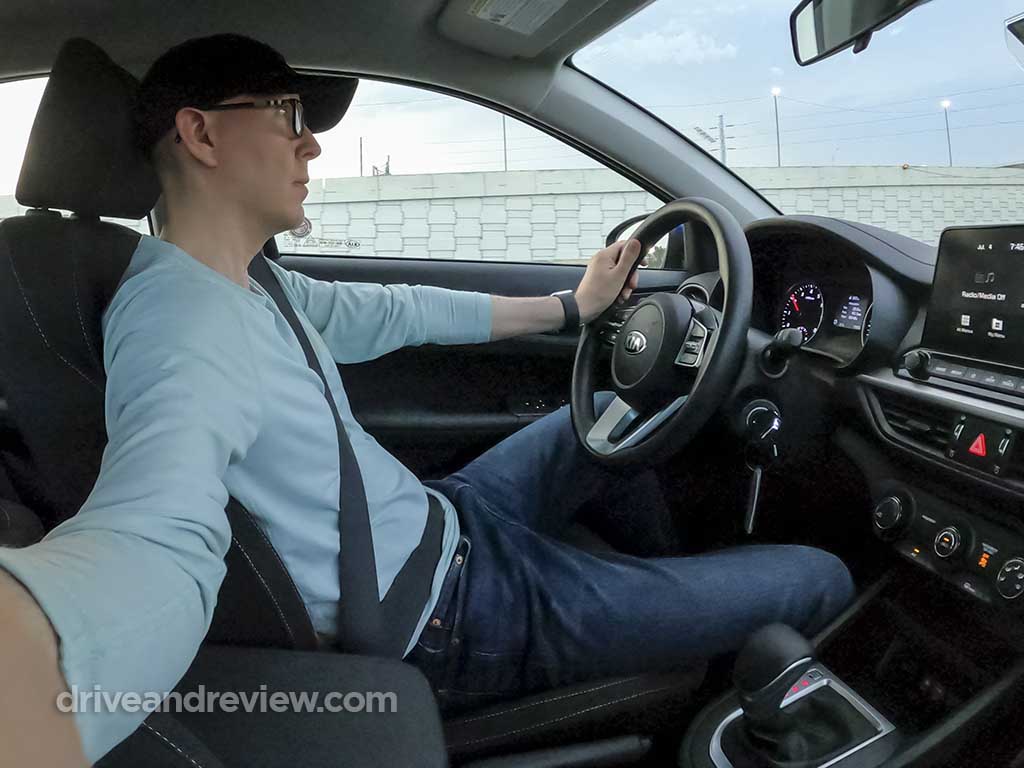 Driving a 2021 Kia Forte