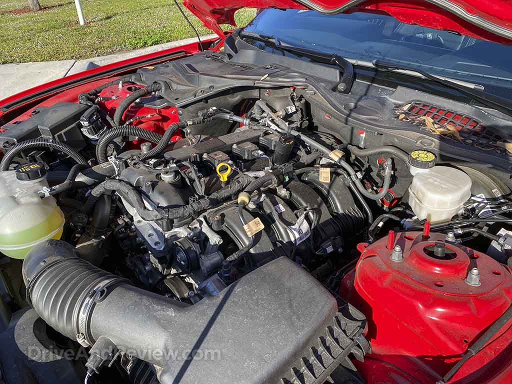 Ford Mustang Ecoboost engine 