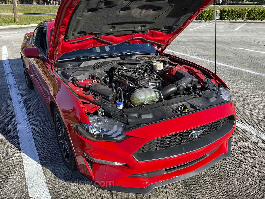 2021 Mustang Ecoboost engine 
