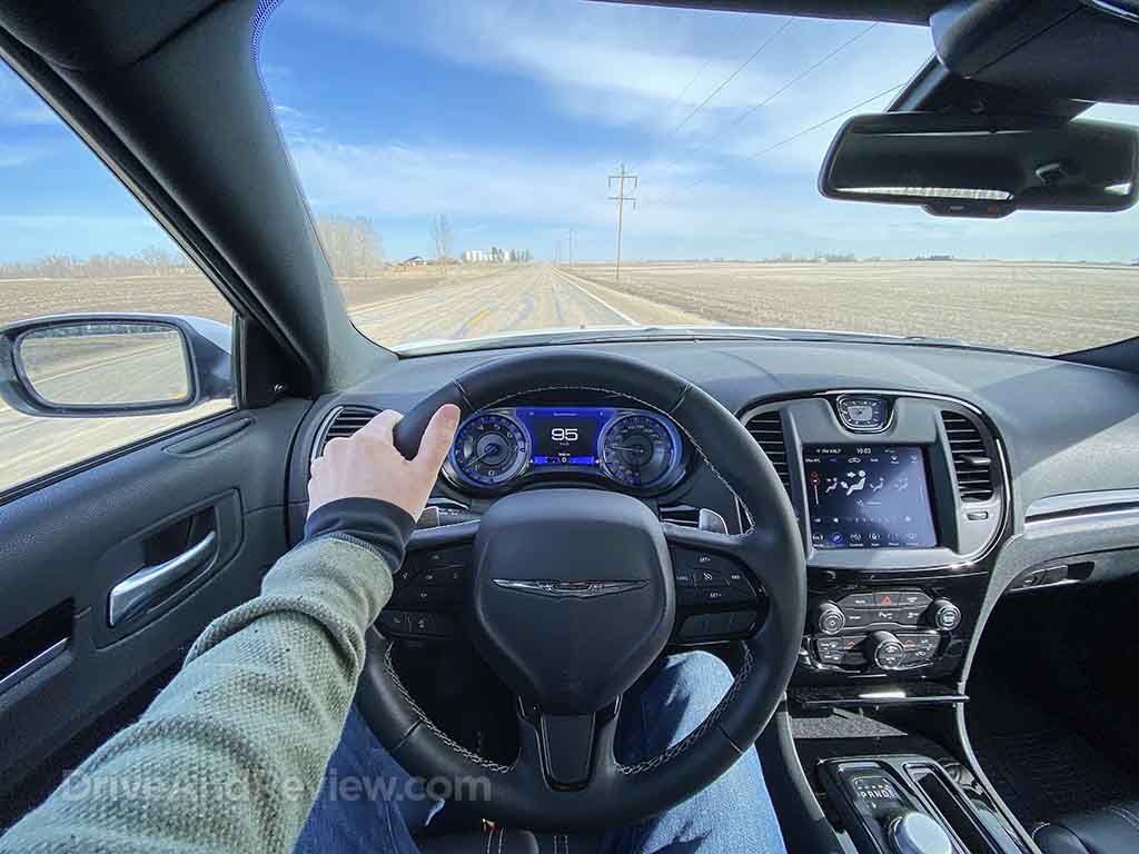 driving a 2022 Chrysler 300 S