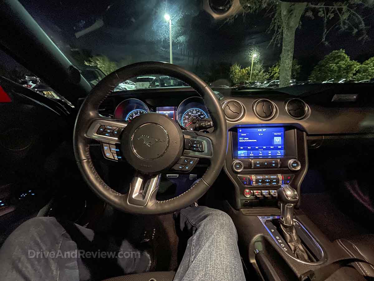 2021 Ford Mustang EcoBoost interior