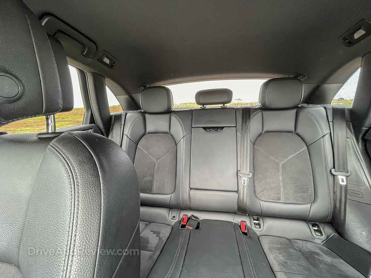 2020 Porsche Macan rear seat