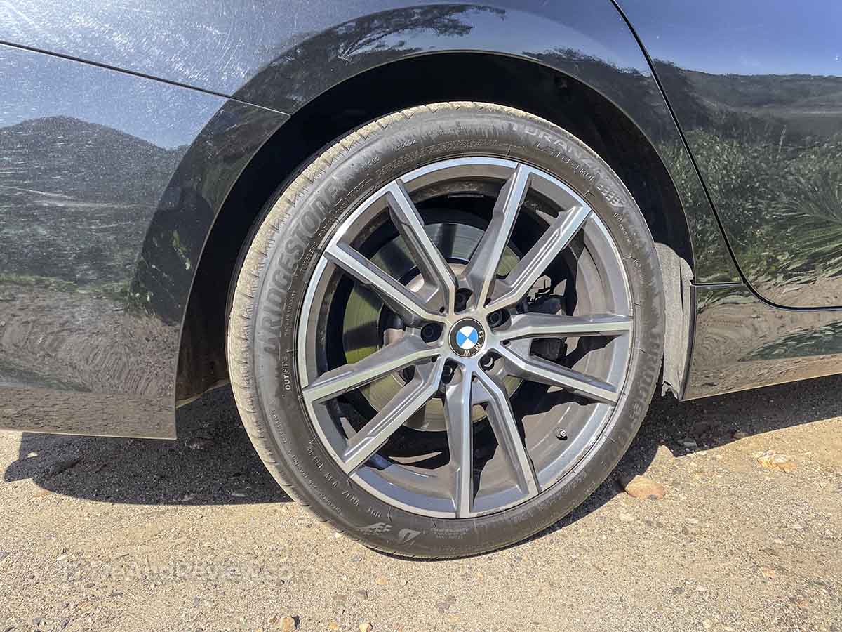 2021 BMW 330i 18” wheels