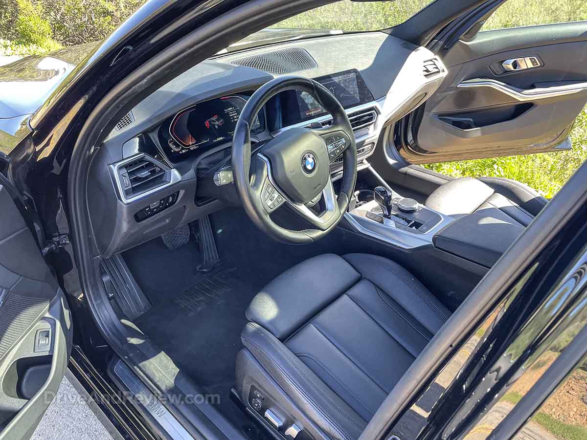 BMW 3 series interior 