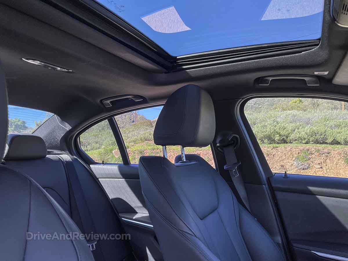 BMW 3 Series sunroof