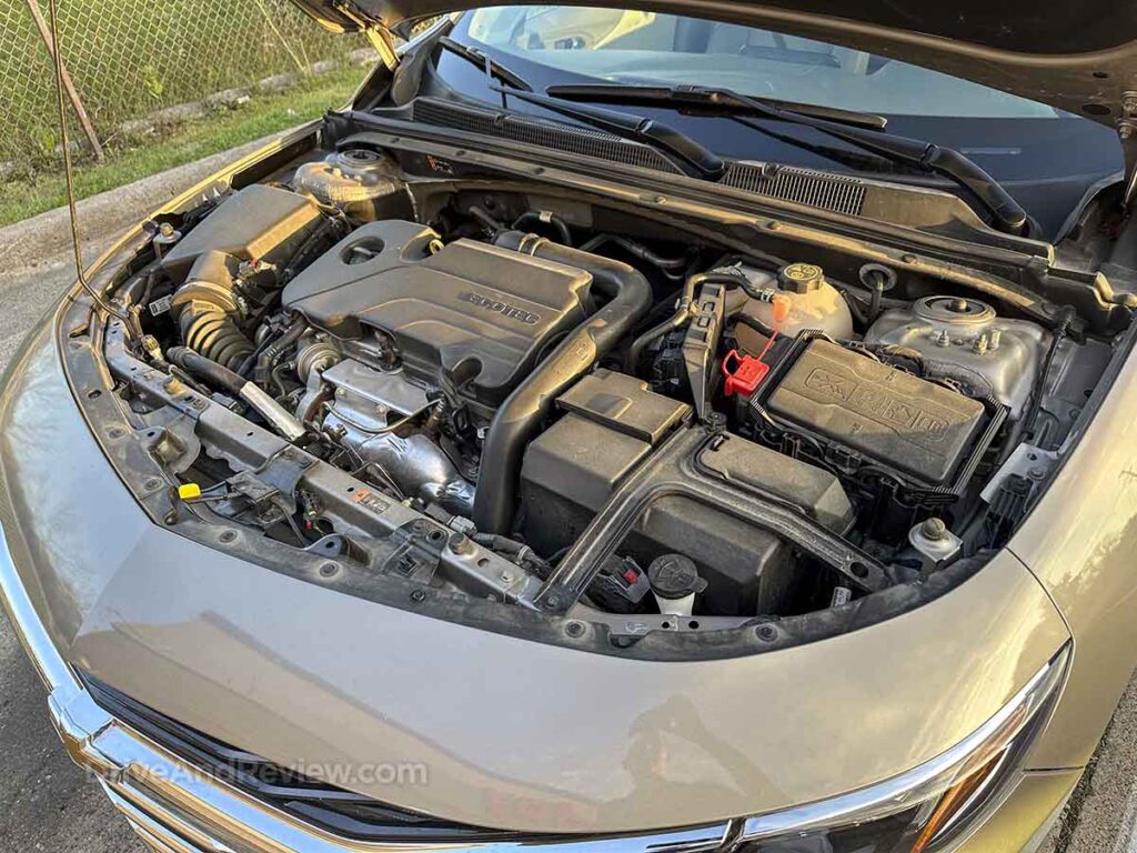 160hp 1.5-liter turbocharged four-cylinder Chevrolet malibu engine