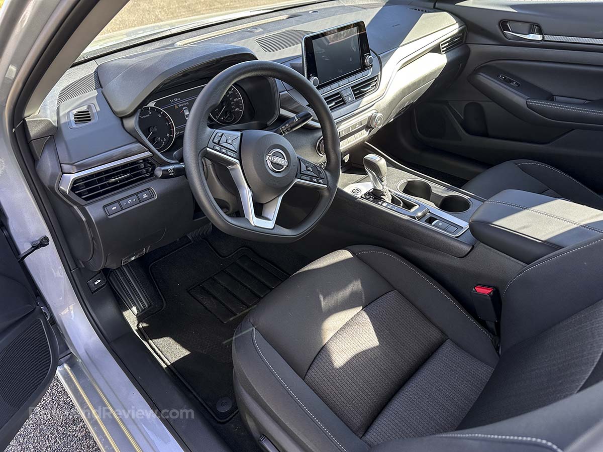 2026 Nissan Altima front seats and dashboard