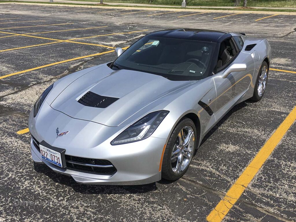 2016 corvette stingray in silver