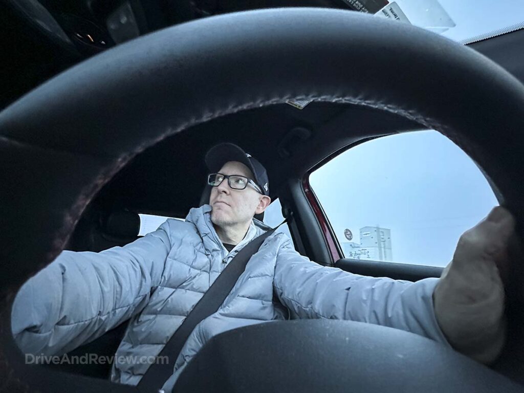 Scott driving a 2025 Jeep Compass Trailhawk 