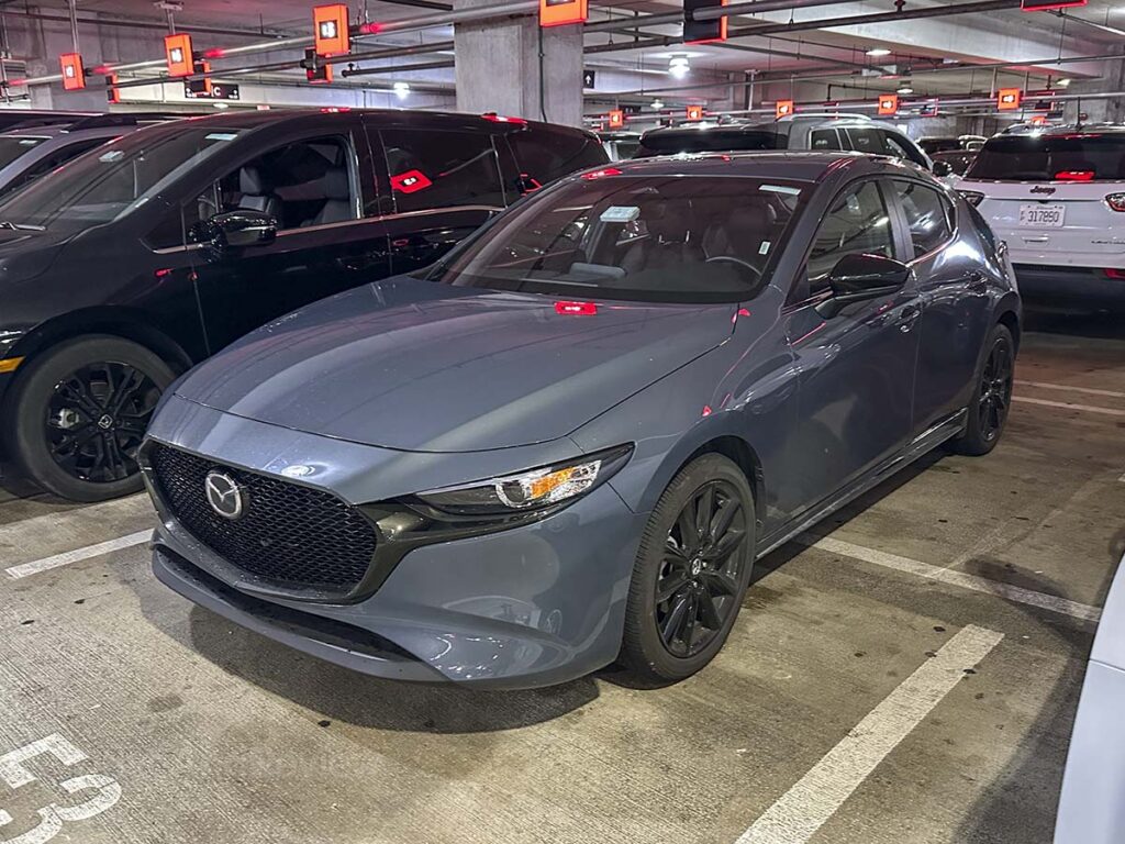 Gray 2026 Mazda 3