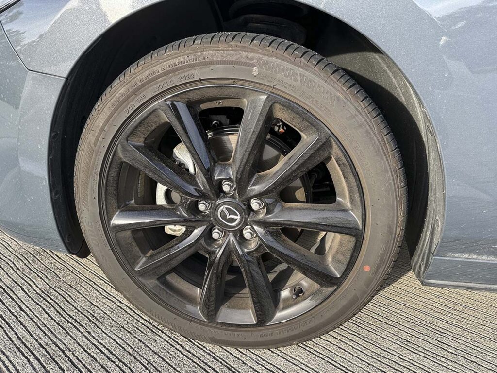 2026 Mazda 3 18" black wheels