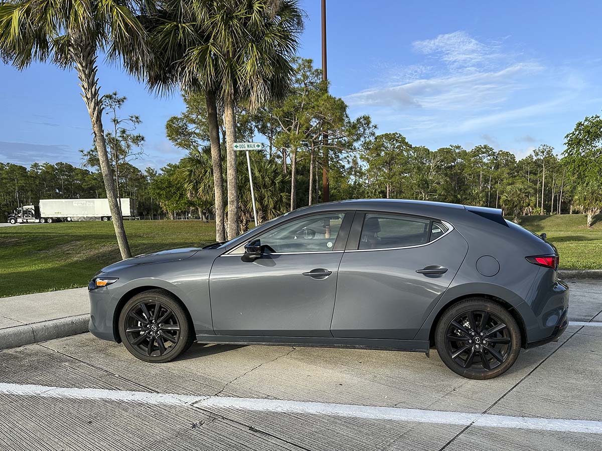 Gray 2026 Mazda body styling and design