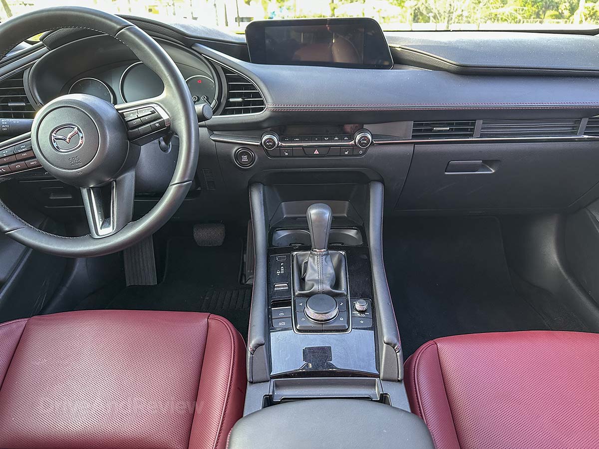 2026 Mazda 3 infotainment screen size
