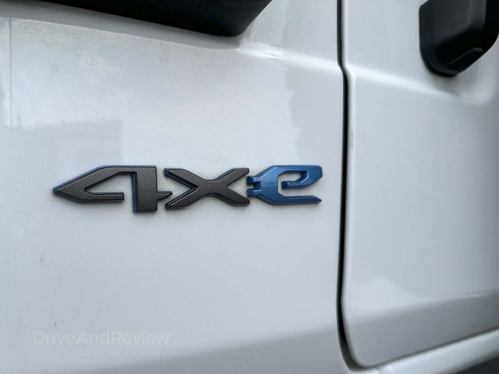2025 Jeep Wrangler Rubicon 4XE badge