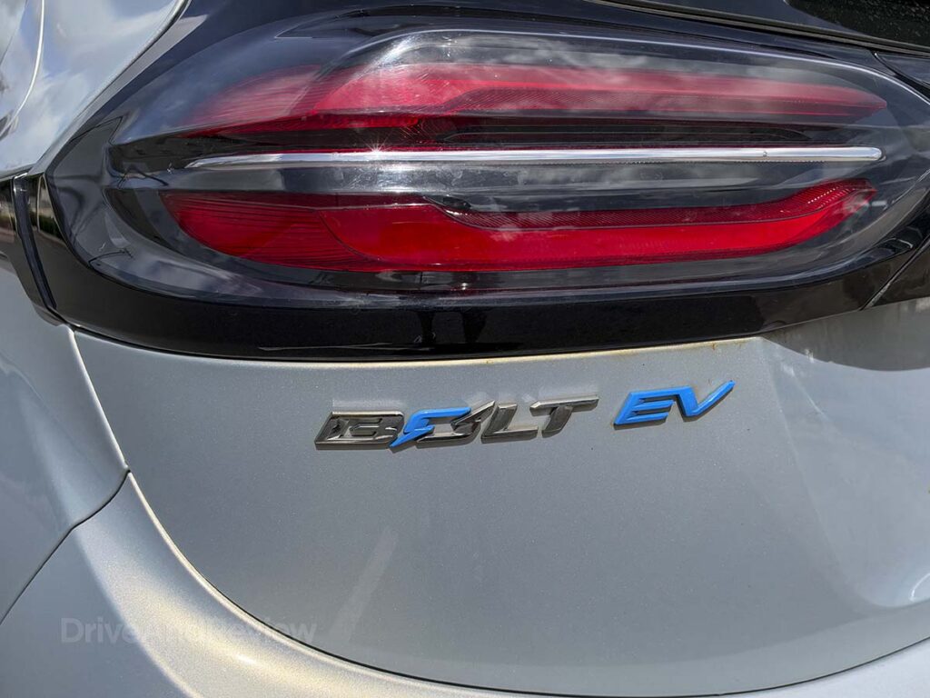 2024 Chevy Bolt EV tail light