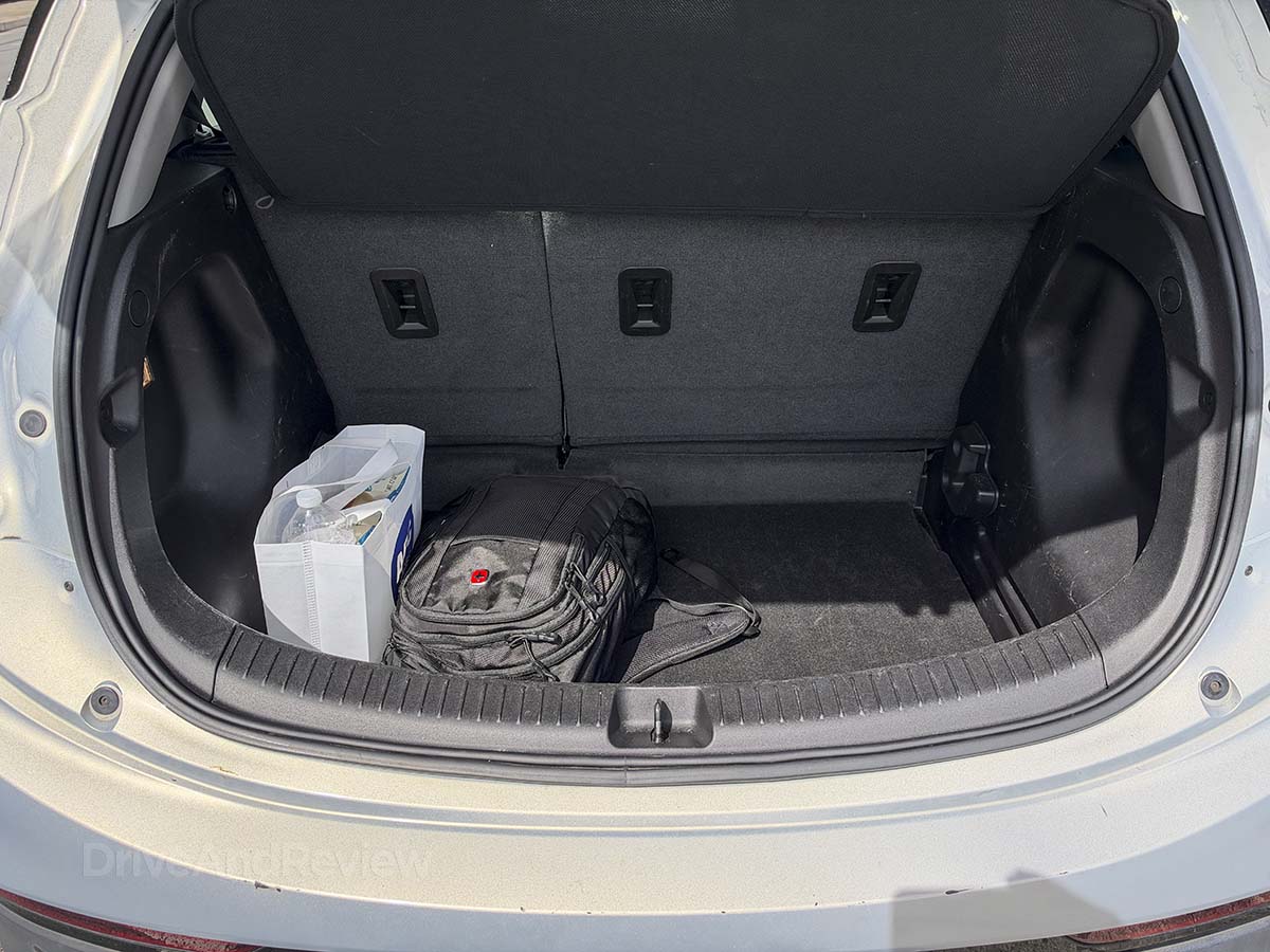2024 Chevy Bolt EV rear cargo space