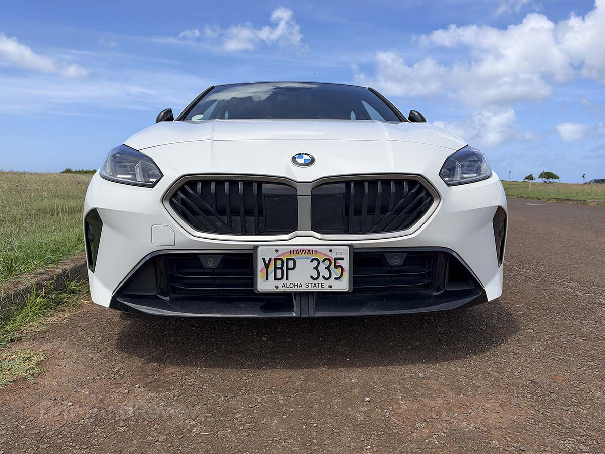 2026 BMW 228 front grill and headlights