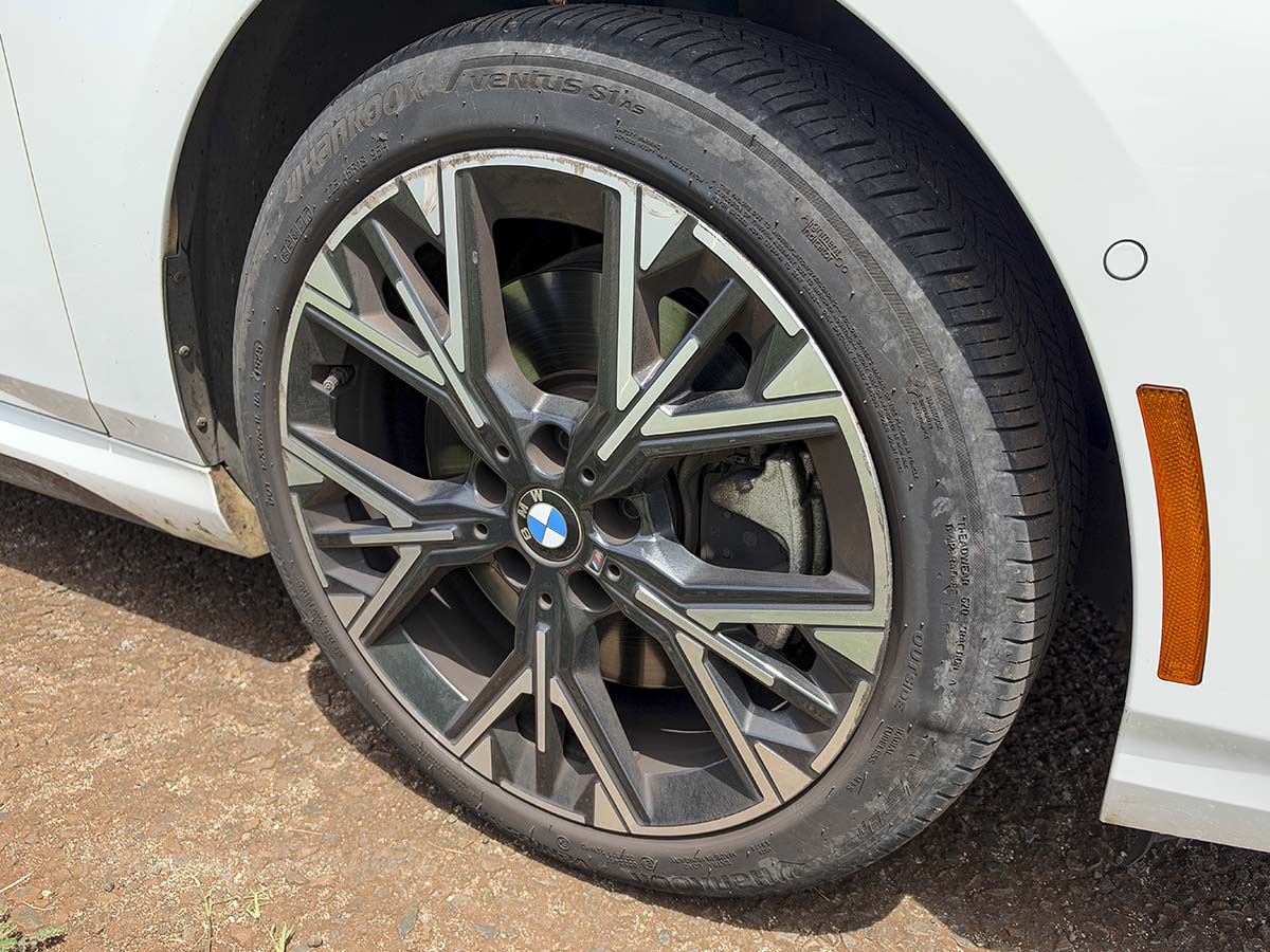 225/45R18 wheels and tires on the 2026 BMW 228 xDrive