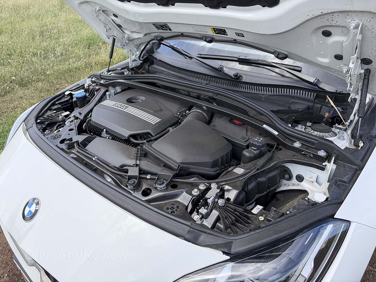 2.0 L turbo charged four-cylinder engine in the 2026 BMW 228