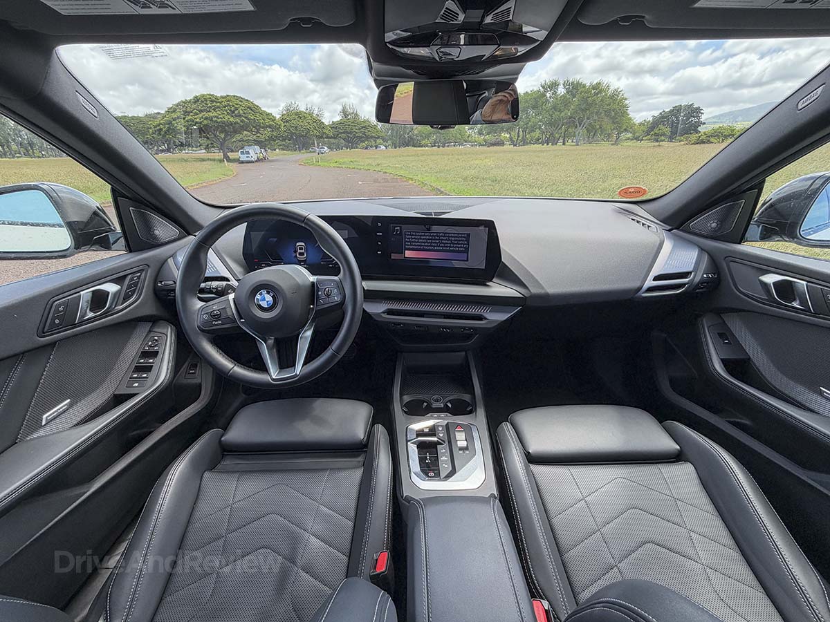 2026 BMW 228 xDrive dashboard and steering wheel
