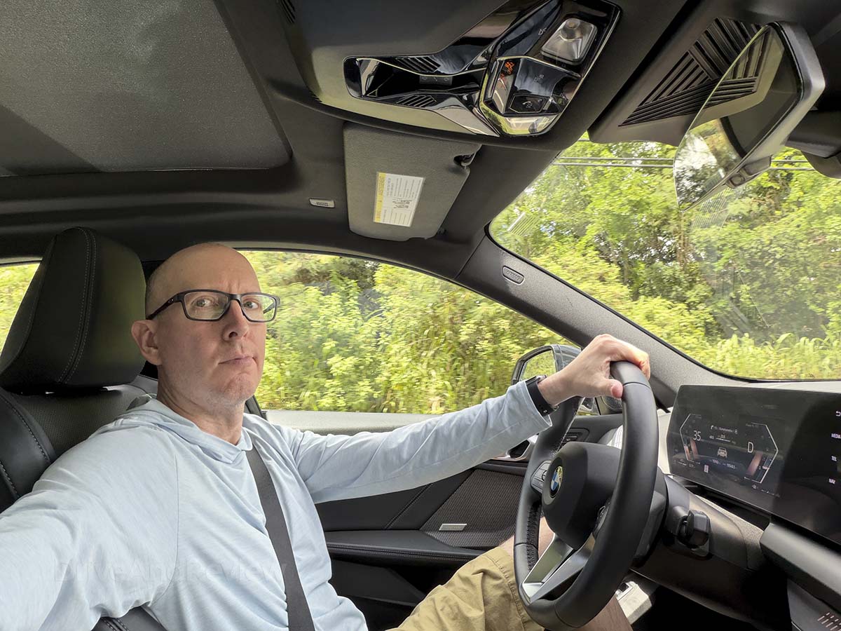 Scott Leazenby driving a 2026 BMW 228 xDrive